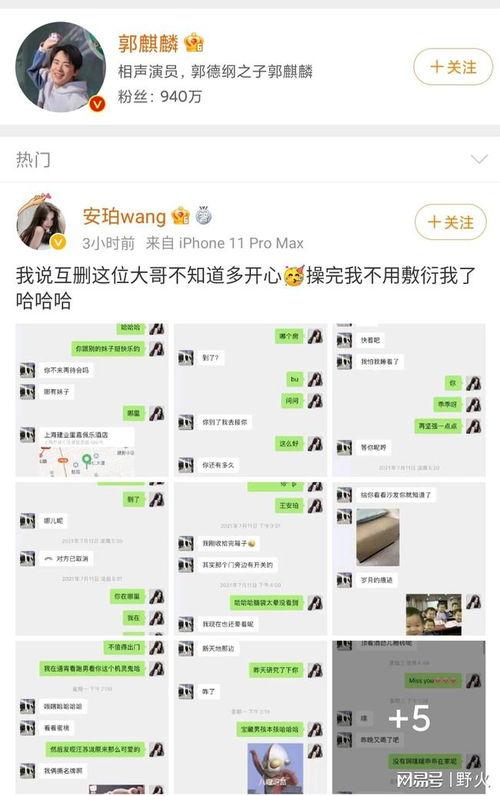 吃瓜网红聊天记录视频,一场娱乐界的真实对话大曝光  第3张